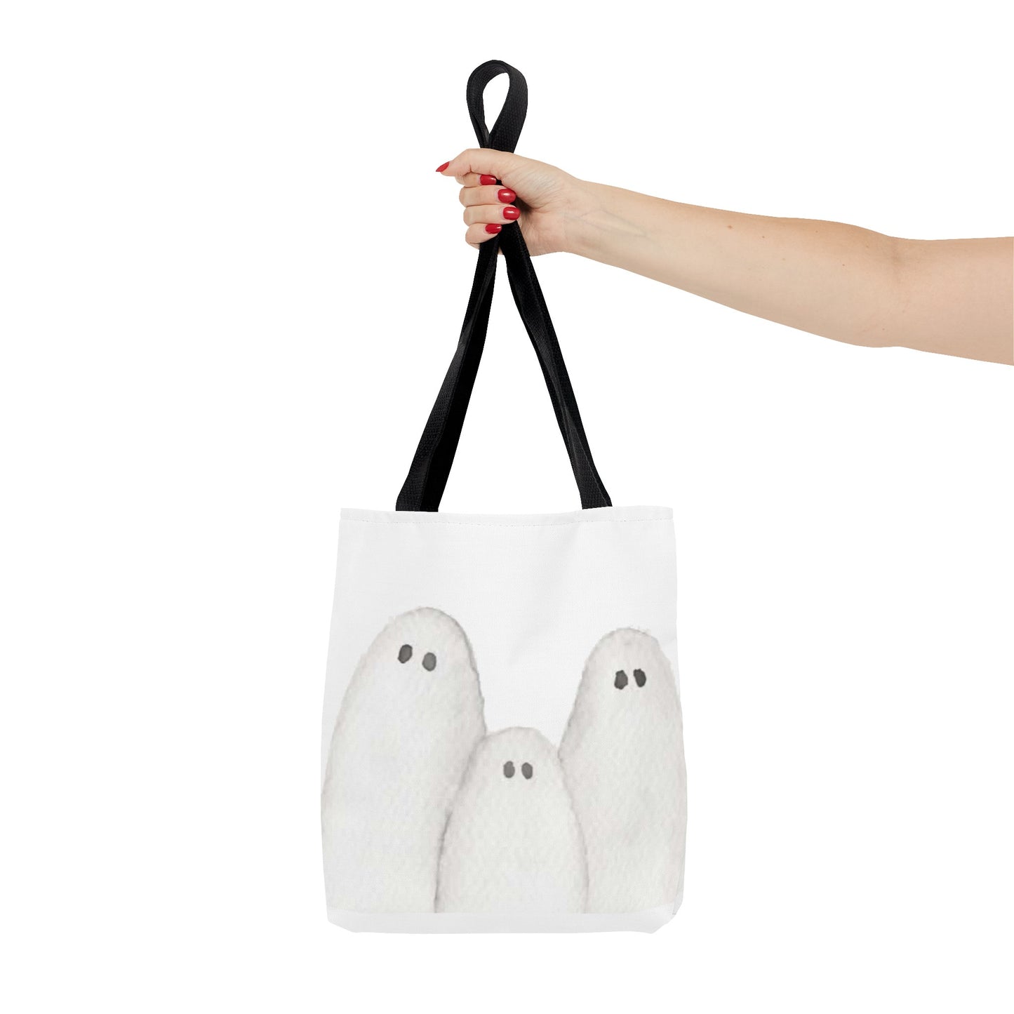 Halloween Watercolor Ghosts Tote Bag