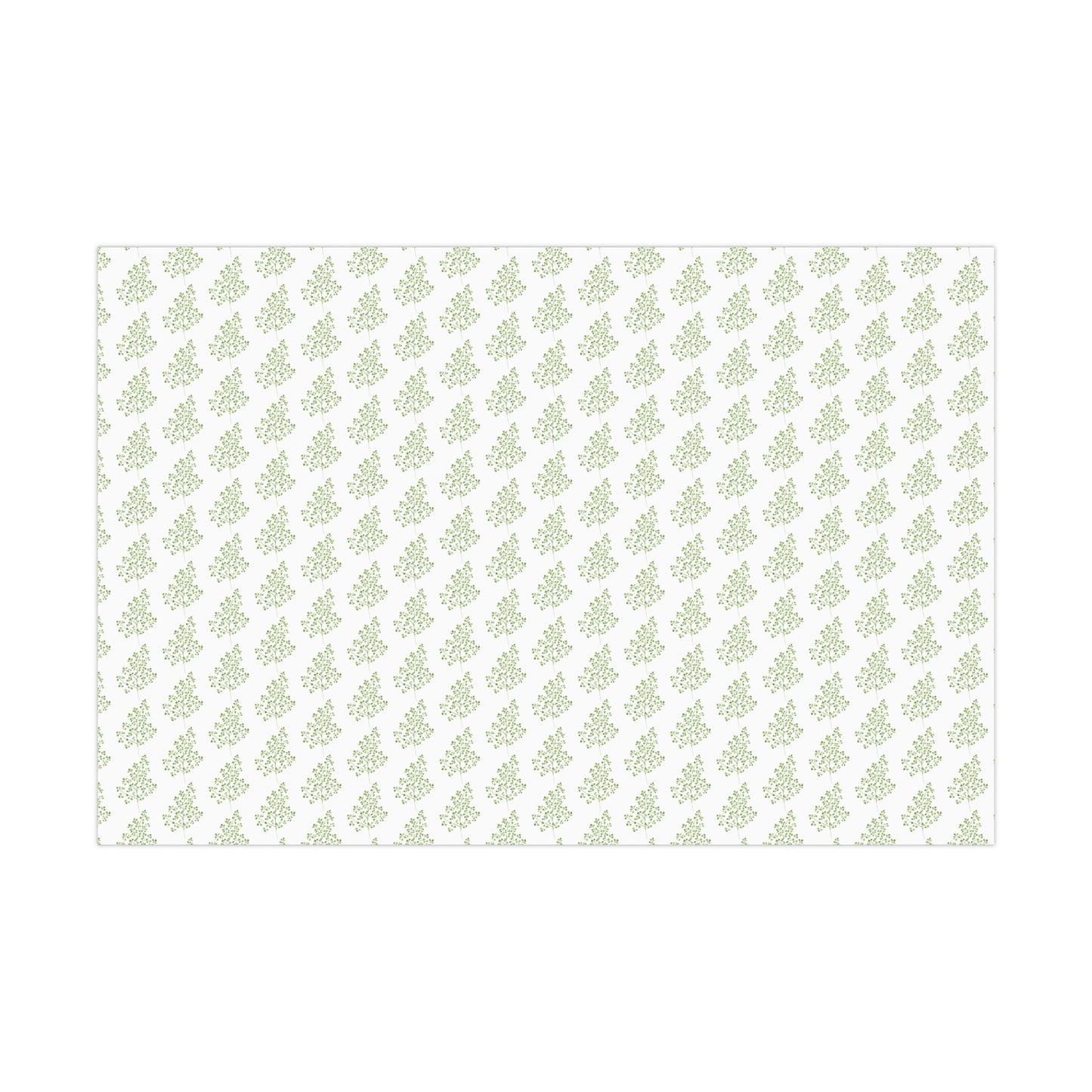 Watercolor Maidenhair Fern Wrapping Paper