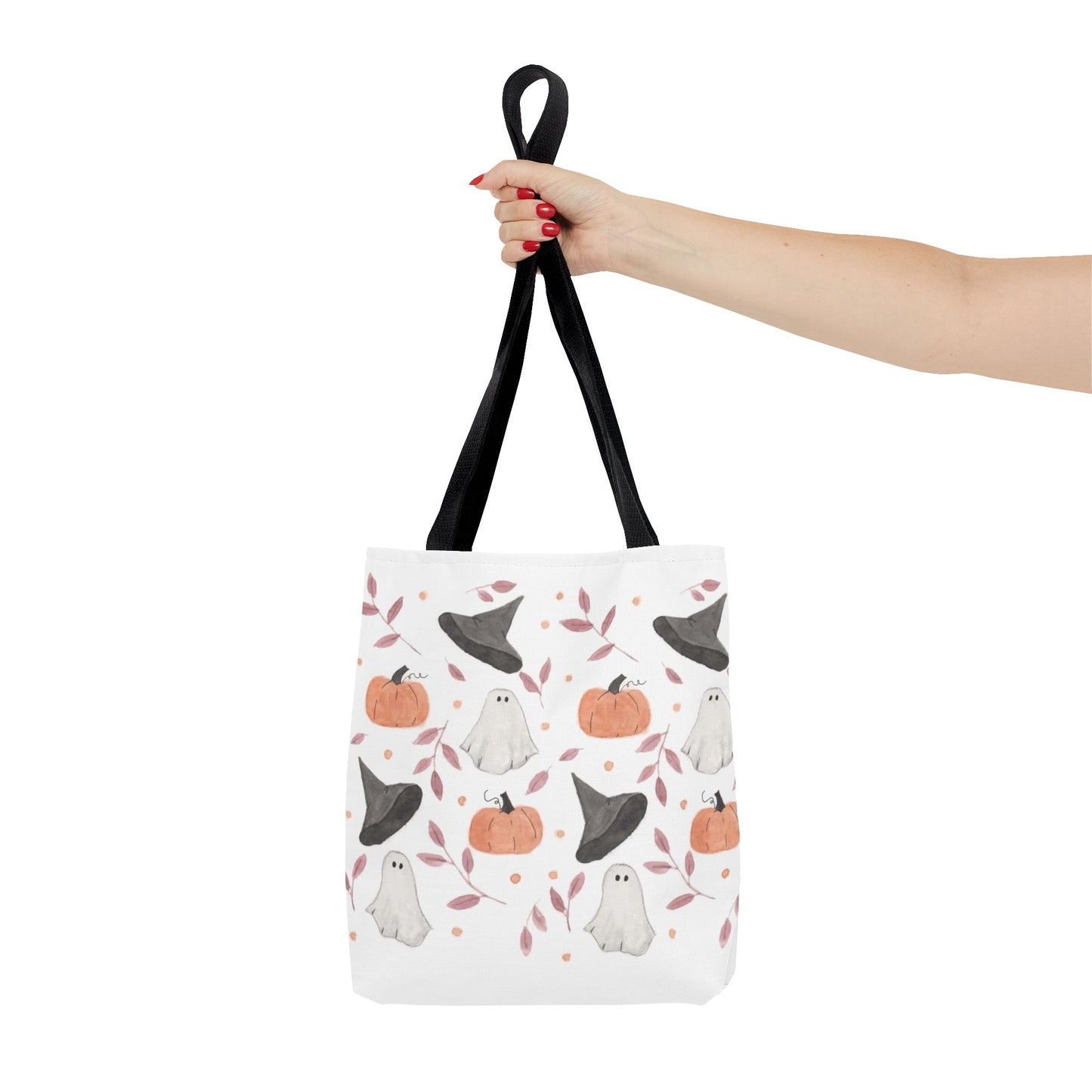 Halloween Watercolor Pattern Tote Bag