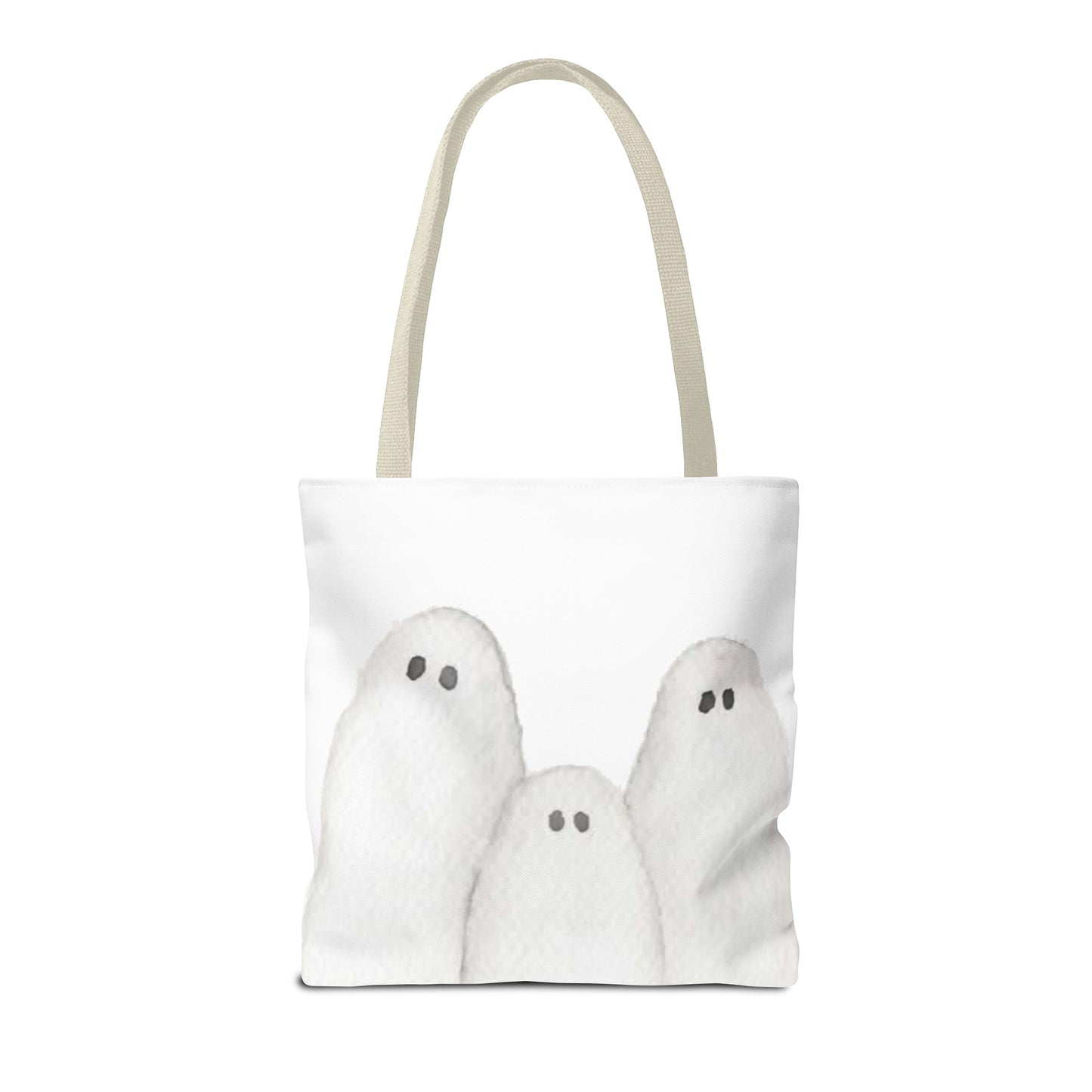 Halloween Watercolor Ghosts Tote Bag