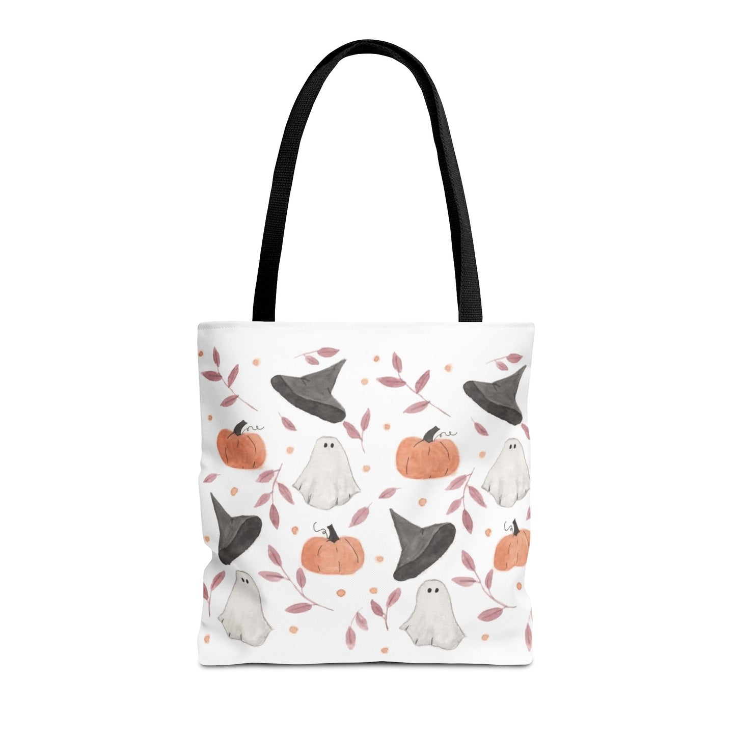 Halloween Watercolor Pattern Tote Bag