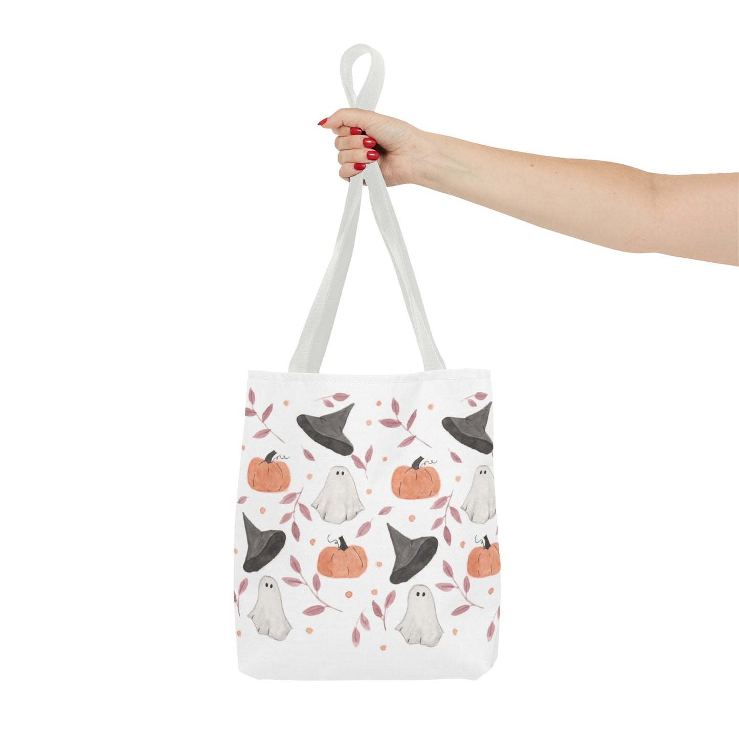 Halloween Watercolor Pattern Tote Bag