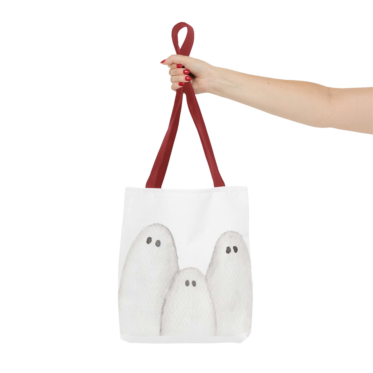 Halloween Watercolor Ghosts Tote Bag