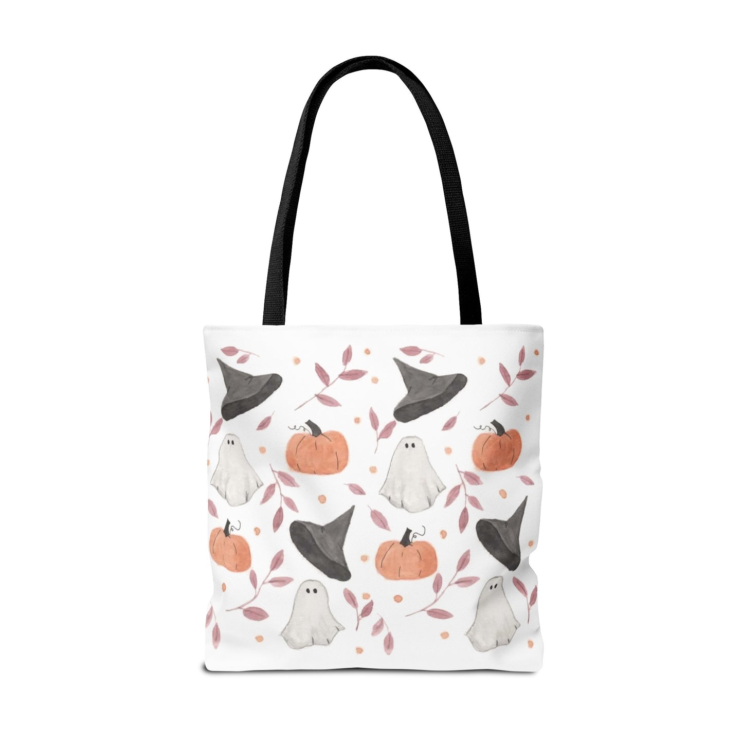 Halloween Watercolor Pattern Tote Bag
