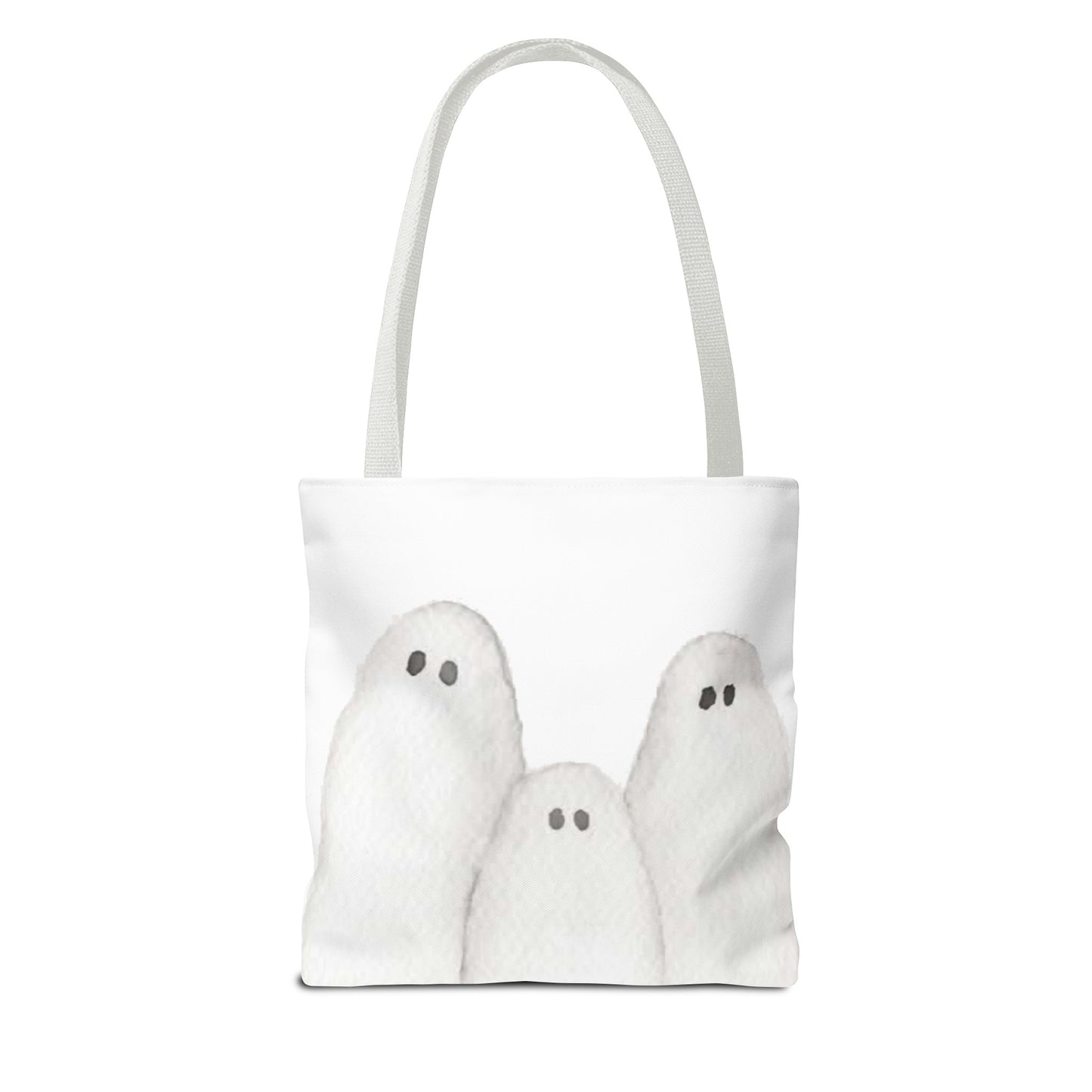 Halloween Watercolor Ghosts Tote Bag