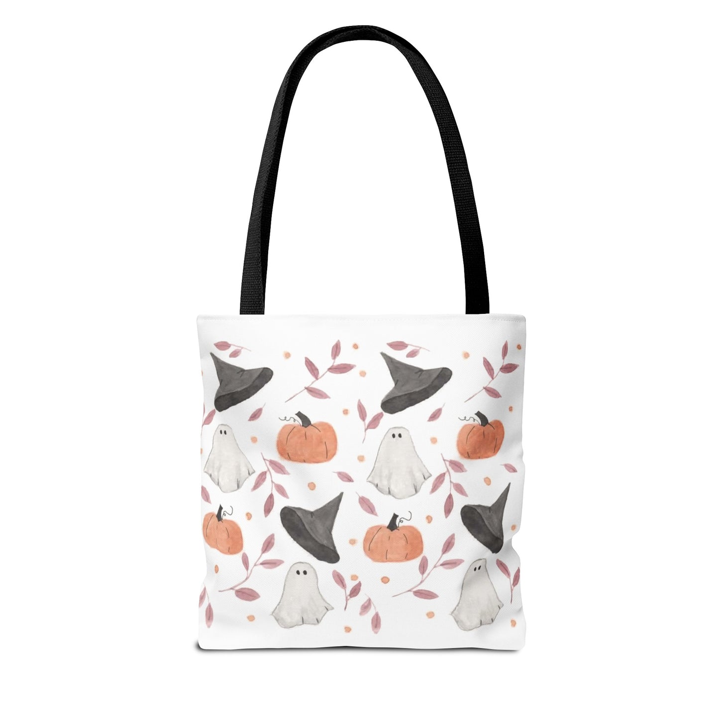 Halloween Watercolor Pattern Tote Bag