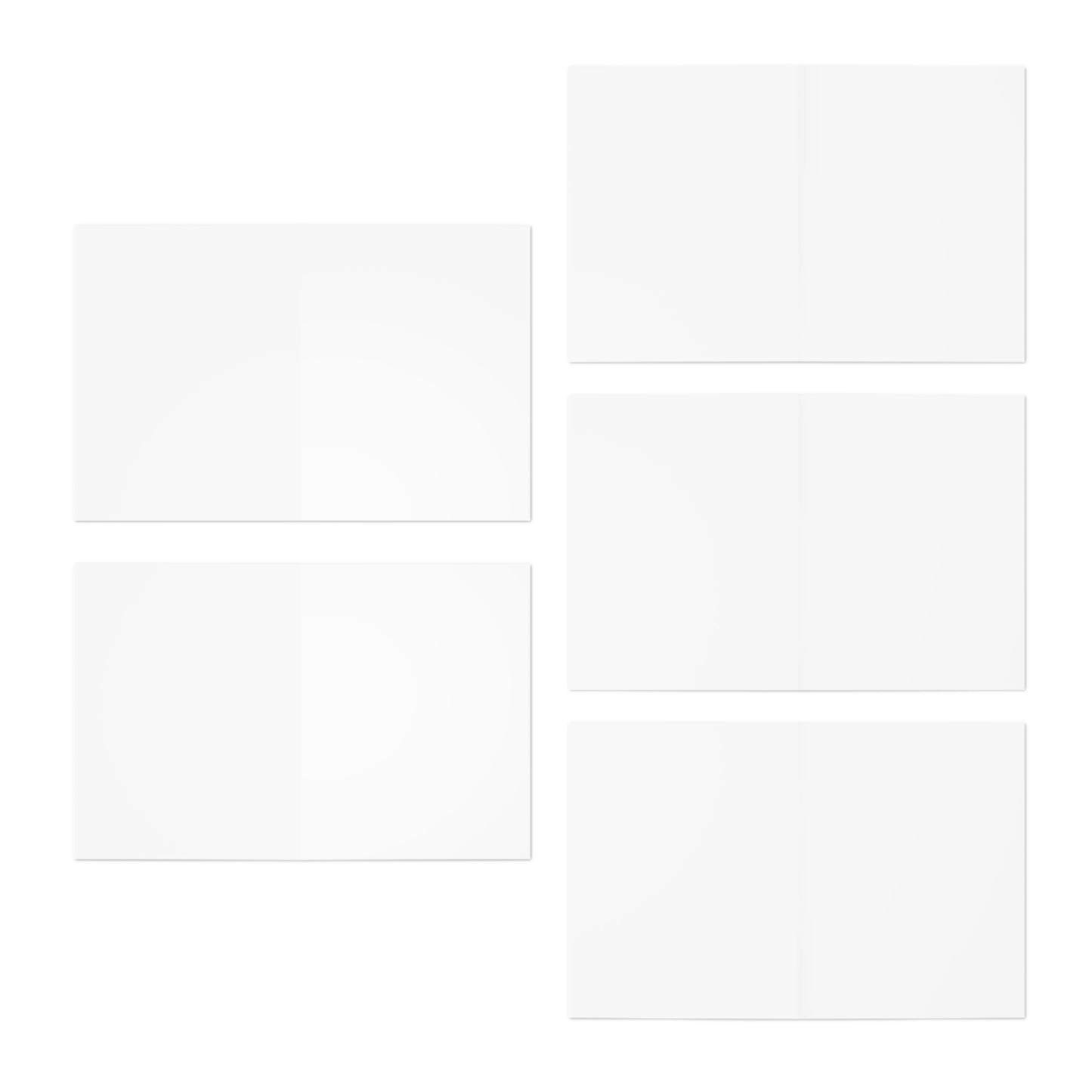 Watercolor Trees Greeting Cards (5-Pack)