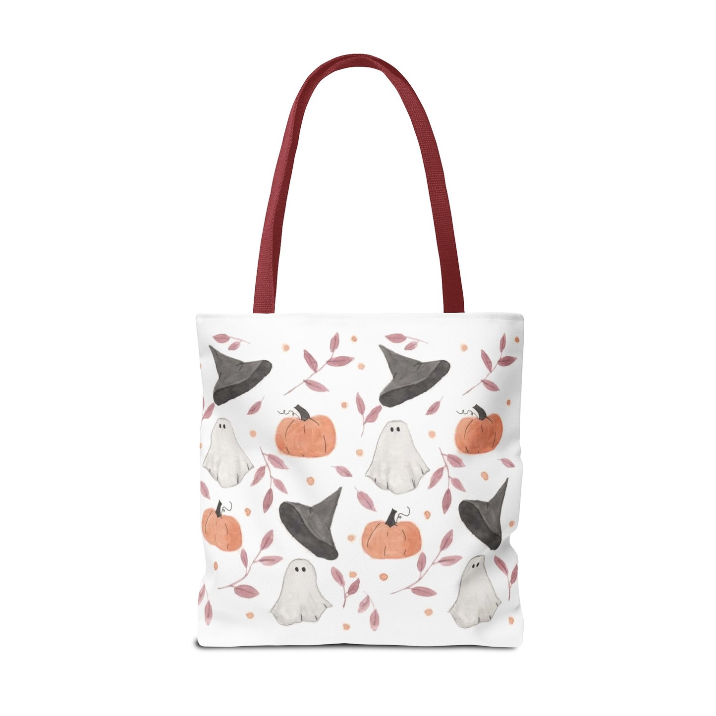 Halloween Watercolor Pattern Tote Bag