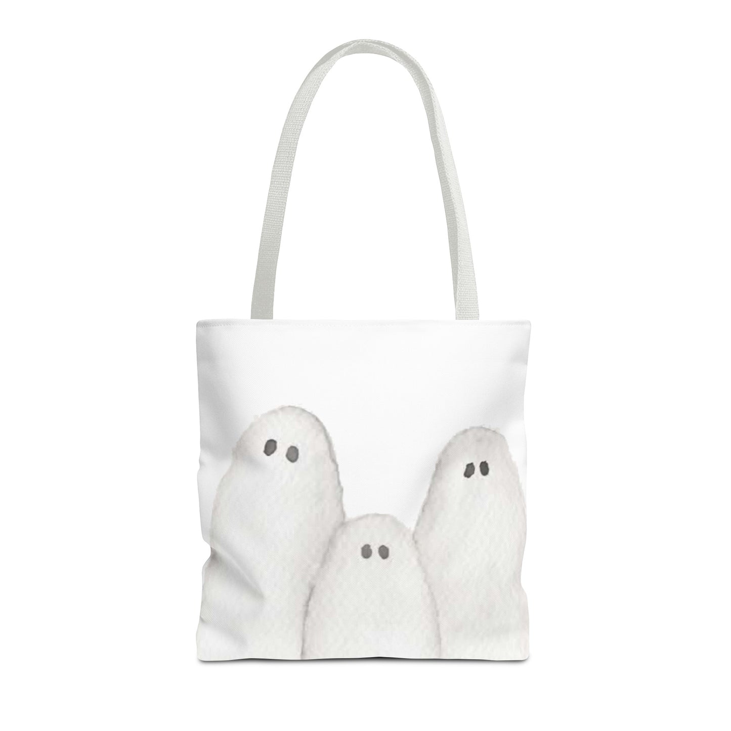 Halloween Watercolor Ghosts Tote Bag