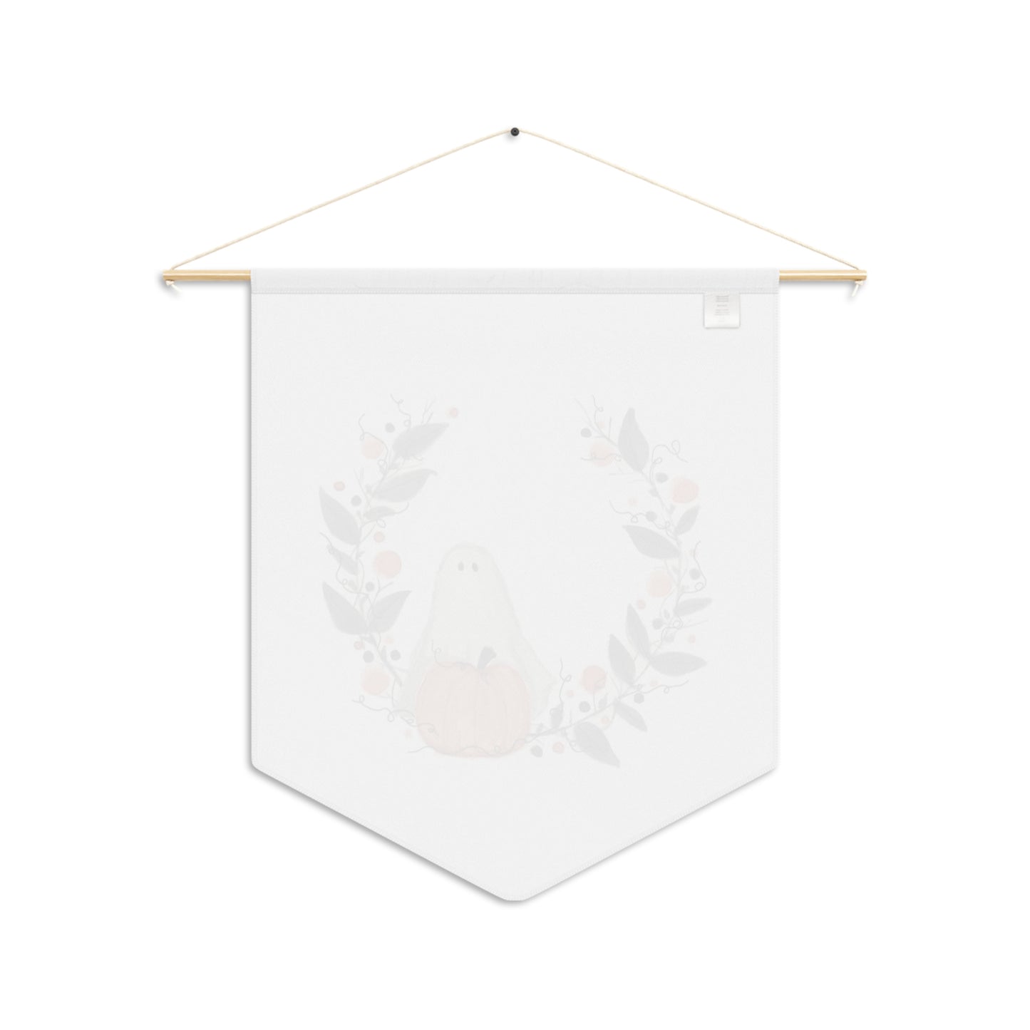 Watercolor Halloween Ghost Pennant