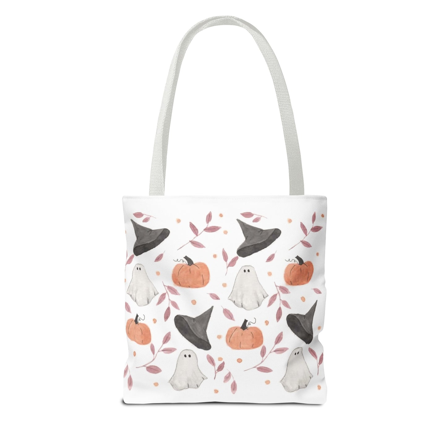 Halloween Watercolor Pattern Tote Bag