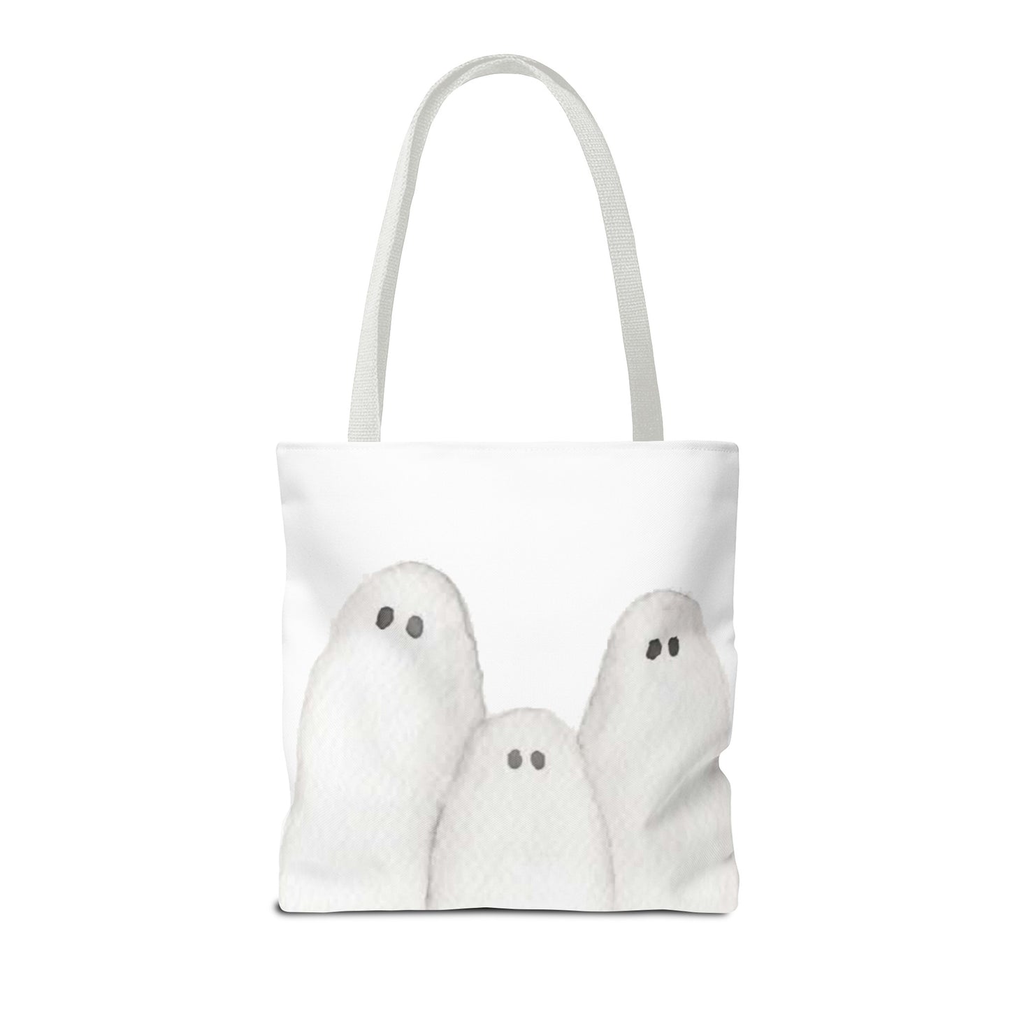 Halloween Watercolor Ghosts Tote Bag