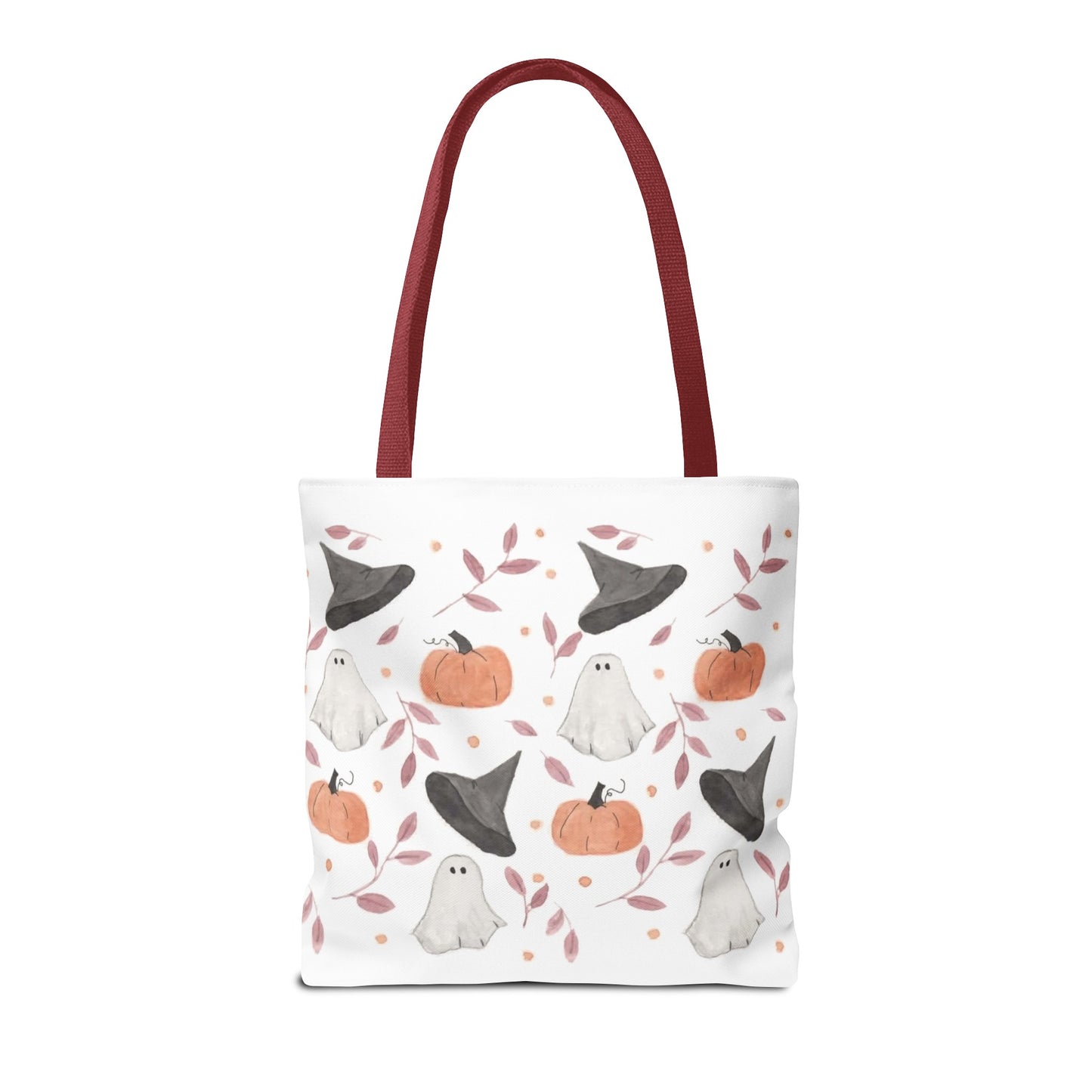 Halloween Watercolor Pattern Tote Bag