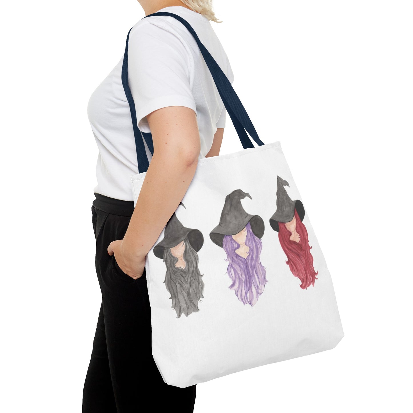 Watercolor Three Sisters Tote Bag