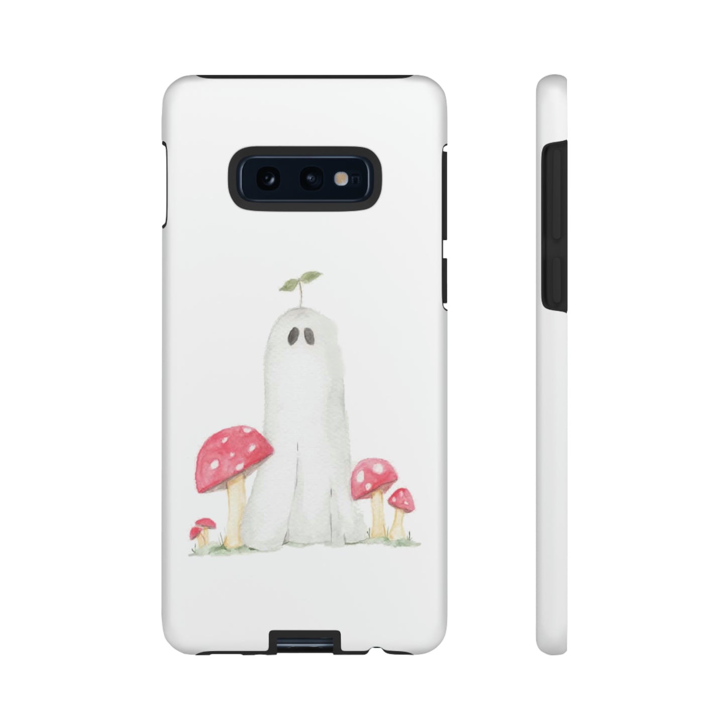 Watercolor Mushroom Ghost Tough Cases