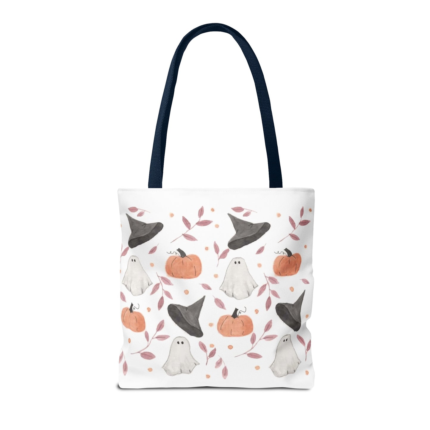 Halloween Watercolor Pattern Tote Bag