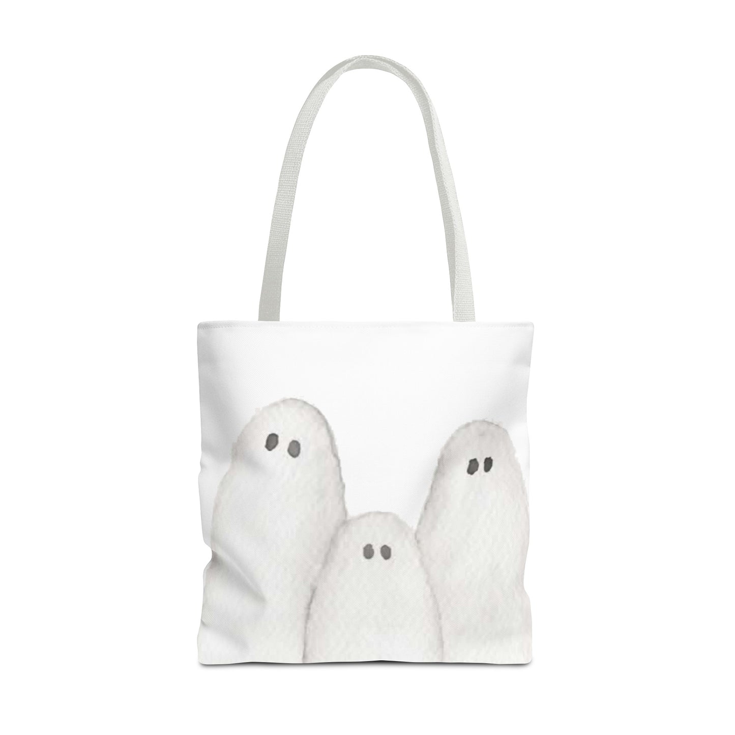 Halloween Watercolor Ghosts Tote Bag