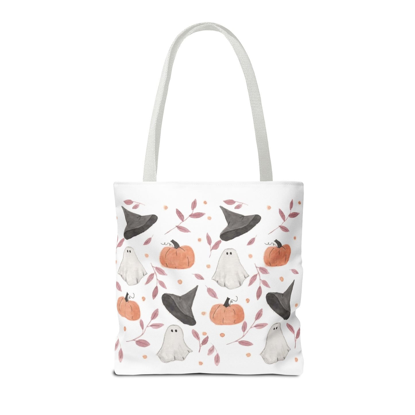 Halloween Watercolor Pattern Tote Bag