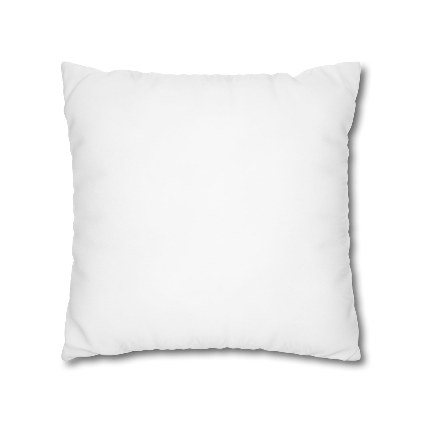 Halloween Watercolor Fall Pattern Square Poly Canvas Pillow Cover - Pillow Not Included -