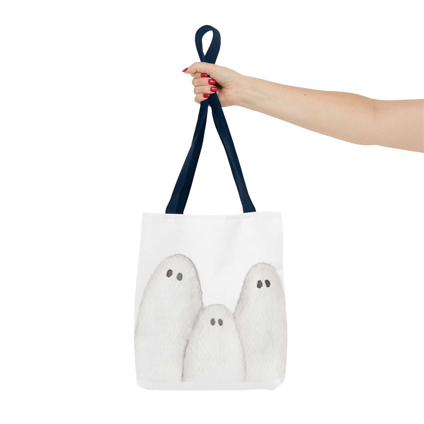 Halloween Watercolor Ghosts Tote Bag