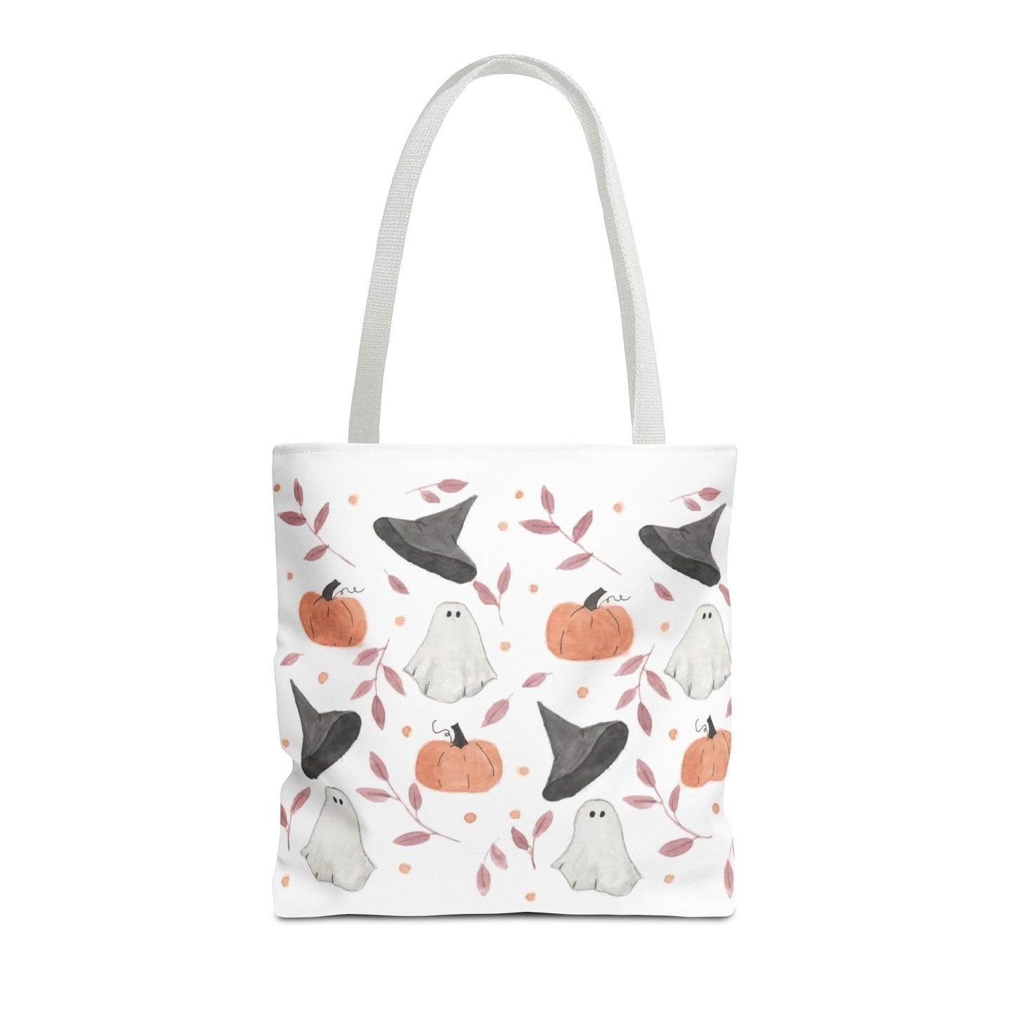Halloween Watercolor Pattern Tote Bag