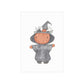 Watercolor "Halloween is Life" Print