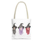 Watercolor Three Sisters Tote Bag