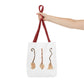 Watercolor Witches Brooms Tote Bag