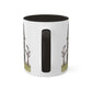 Halloween Watercolor Haunted House Mugs, 11oz