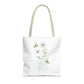 Watercolor Daisies and Bees Tote Bag (AOP)