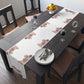 Halloween Watercolor Pumpkin Table Runner (Cotton, Poly)