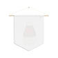 Watercolor Sweater Weather Ghost Pennant