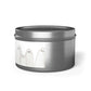 Halloween Watercolor BOO Ghosts Tin Candles