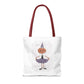 Halloween Watercolor Little Dancer Tote Bag