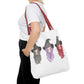 Watercolor Three Sisters Tote Bag