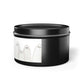 Halloween Watercolor BOO Ghosts Tin Candles