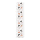 Watercolor Halloween Scattered Pattern Table Runner
