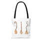 Watercolor Witches Brooms Tote Bag