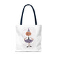 Halloween Watercolor Little Dancer Tote Bag
