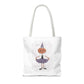 Halloween Watercolor Little Dancer Tote Bag