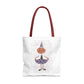 Halloween Watercolor Little Dancer Tote Bag