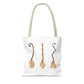Watercolor Witches Brooms Tote Bag