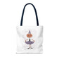 Halloween Watercolor Little Dancer Tote Bag