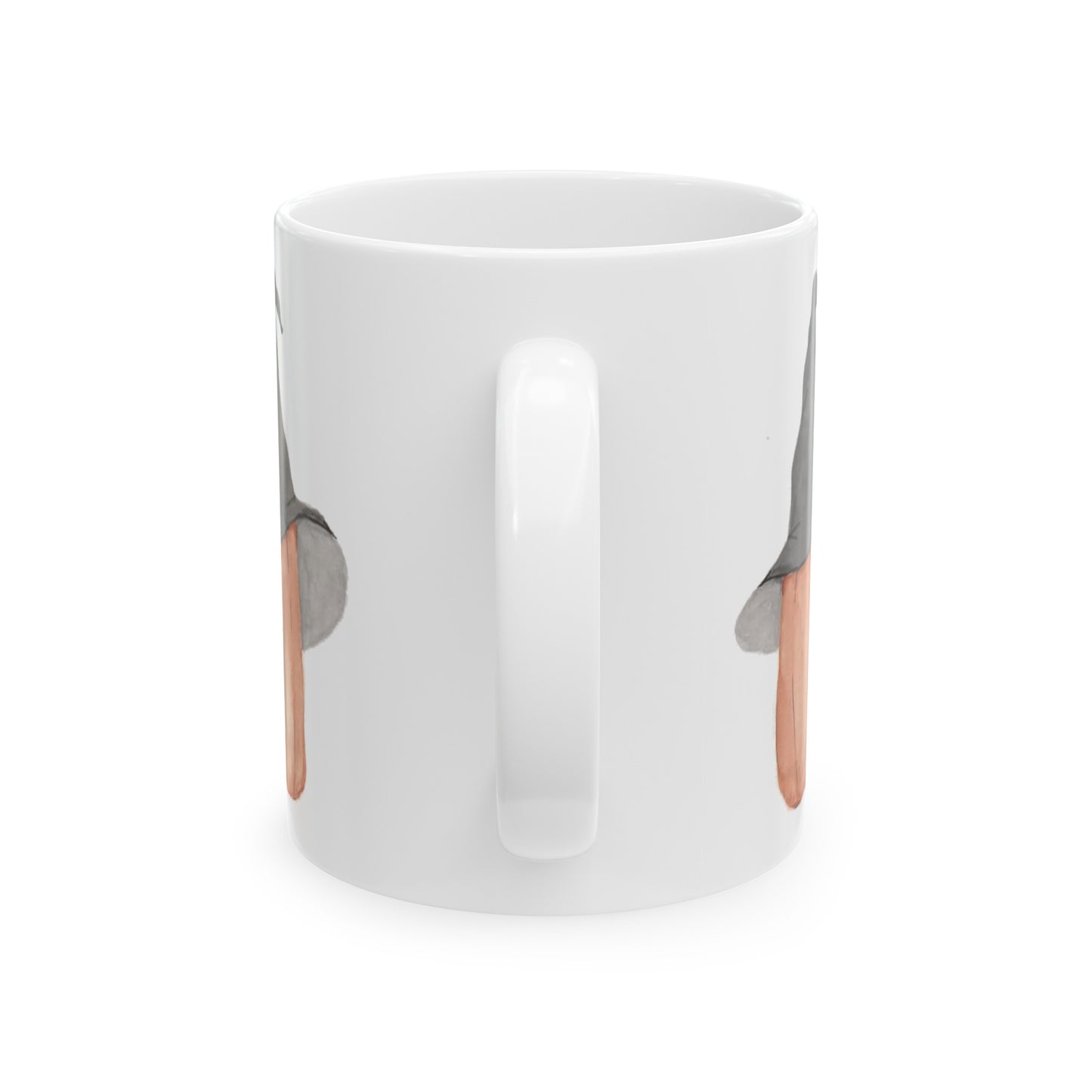 Halloween Watercolor Witchy Pumpkin Ceramic Mug