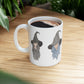 Watercolor Four Witchy Sisters Ceramic Mug