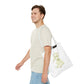 Watercolor Green Girl Tote Bag