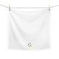 Watercolor Daisies and Bees Tea Towel