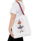 Halloween Watercolor Little Dancer Tote Bag