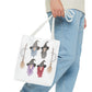 Watercolor Three Witchy Sisters Tote Bag