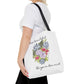 Watercolor "She Has Beautiful Things on Her Mind" Tote Bag
